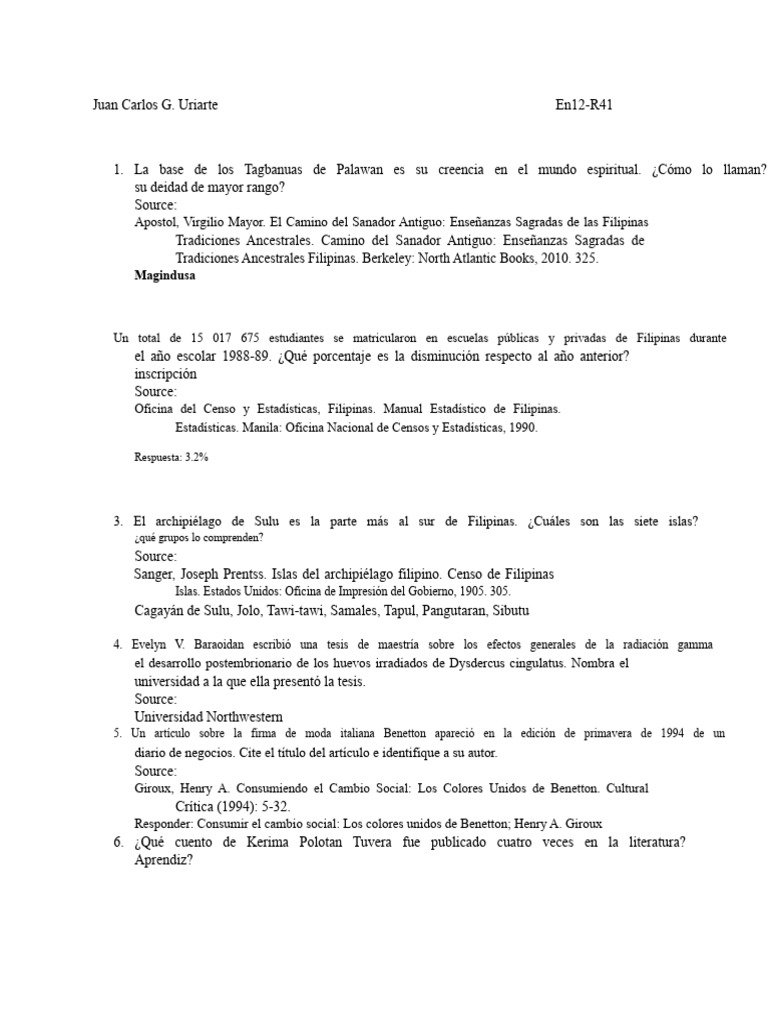 Source:: Magindusa | PDF | Filipinas