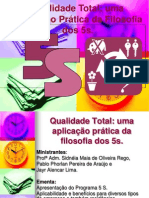 Qualidade Total Uma Aplicação Prática Da Filosofia Dos 5s