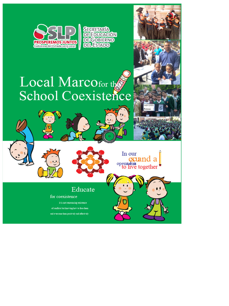 Local Framework For School Coexistence | PDF | Discrimination | Violence