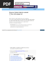 Amlogic TV Box Firmware Update Guide | PDF | Booting | Usb Flash Drive