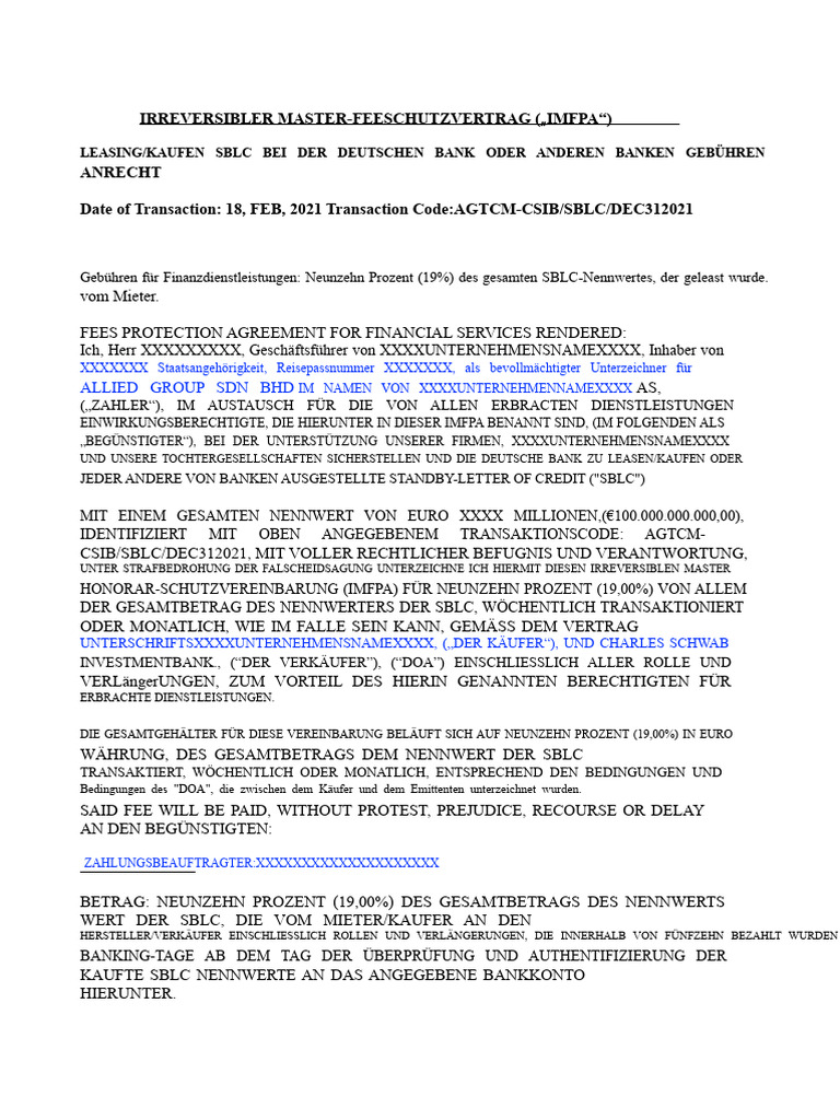 Imfpa - Muster | PDF