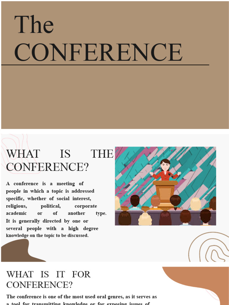 The CONFERENCE | PDF