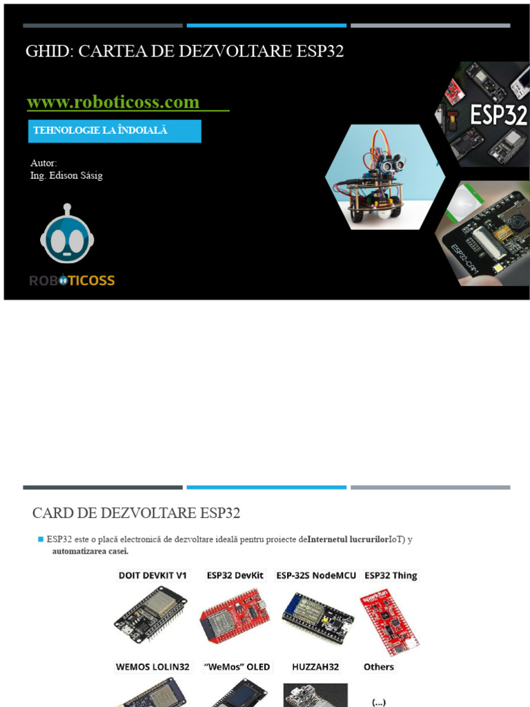 Ghid Esp32 Gratuit | PDF