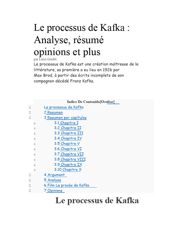 analyse-du-proc-s-de-kafka-pdf-franz-kafka-le-proc-s