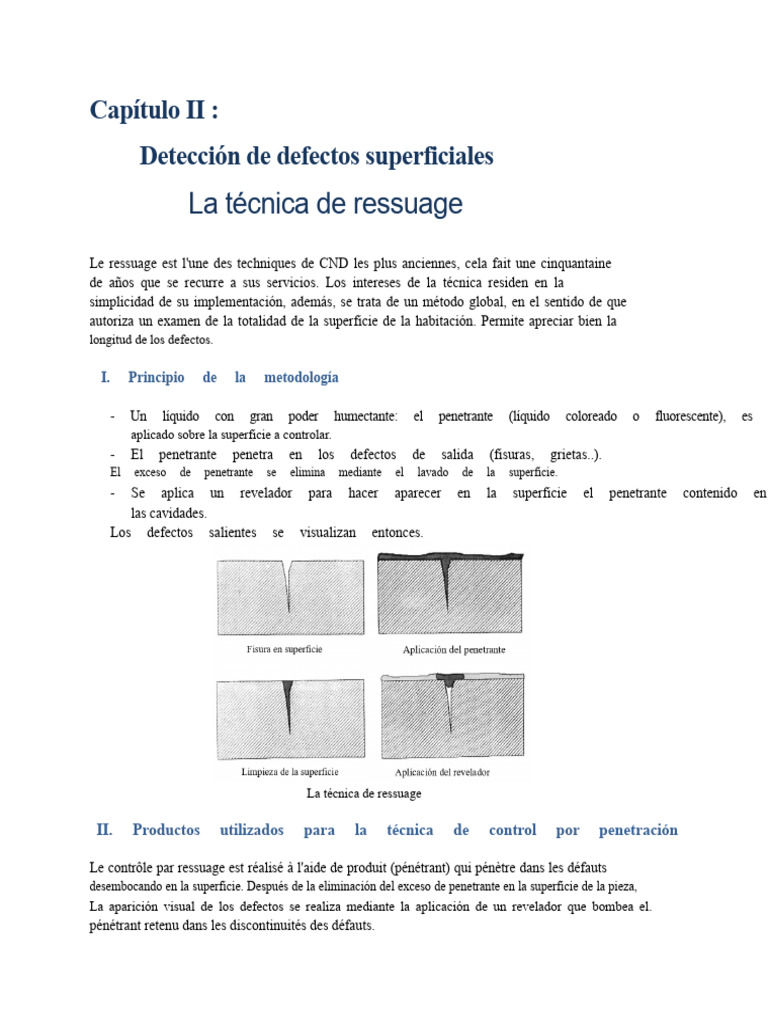 Detección de Defectos con Ressuage | PDF | Química
