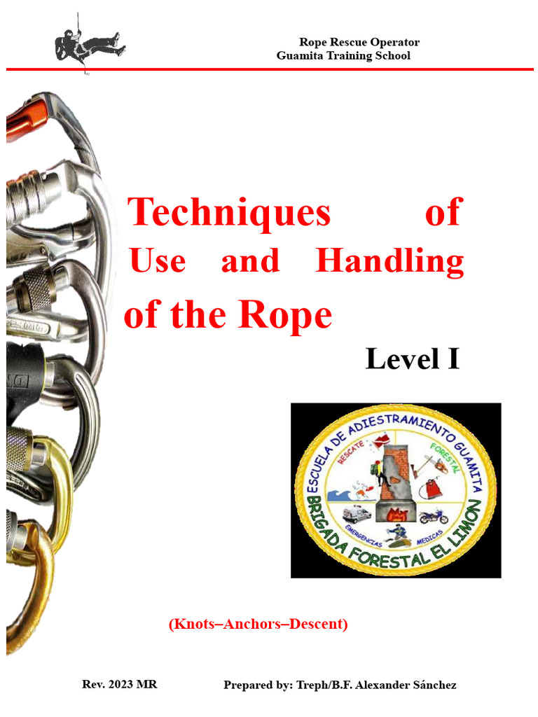 Rope Rescue Techniques Level I Guide | PDF | Knot | Rope