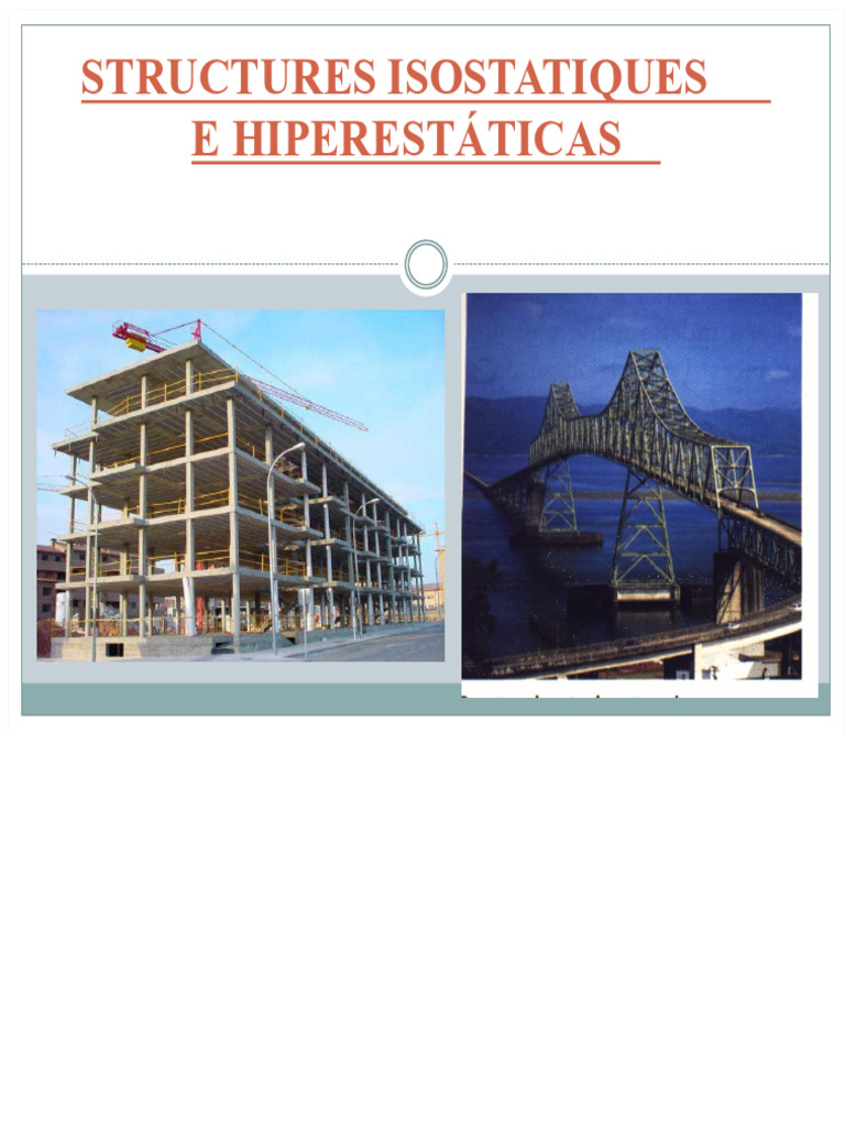 Structures Isostatiques et Hyperstatiques | PDF