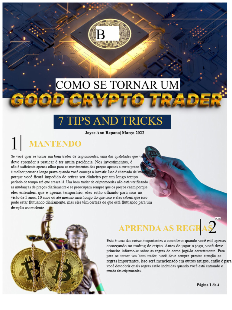 7 Dicas para Traders de Criptomoedas | PDF | Dinheiro | Emoções
