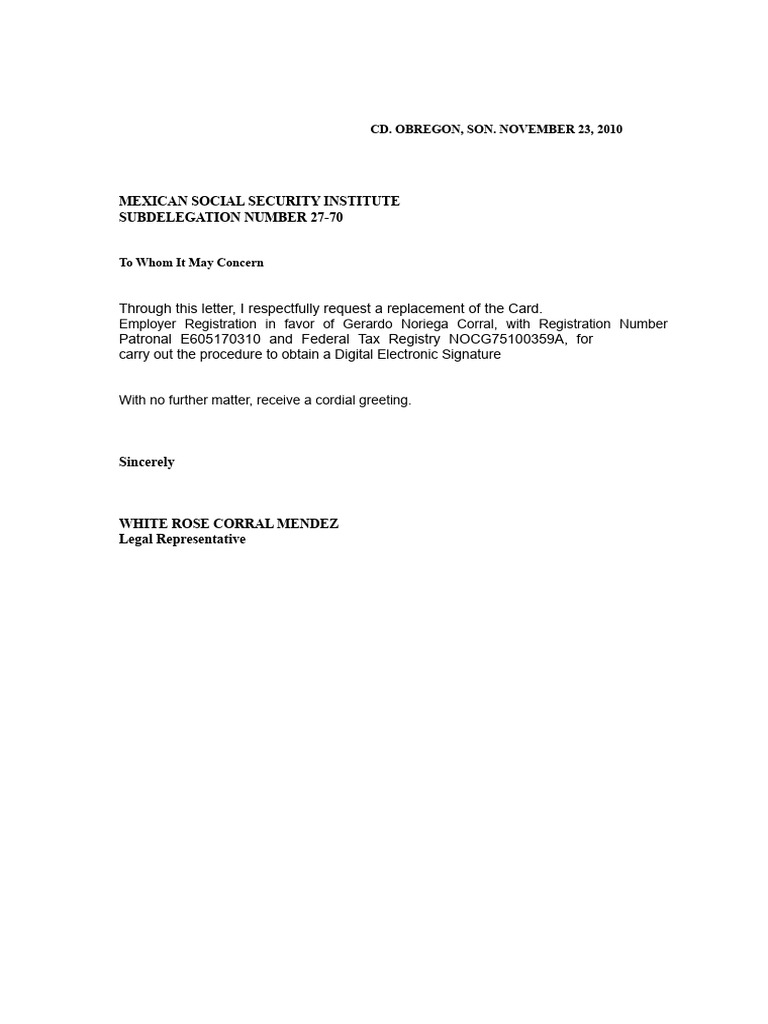 Request letter - Employer Credential | PDF
