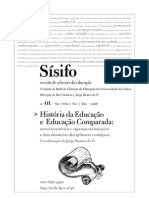 História da Educação e Educação Comparada