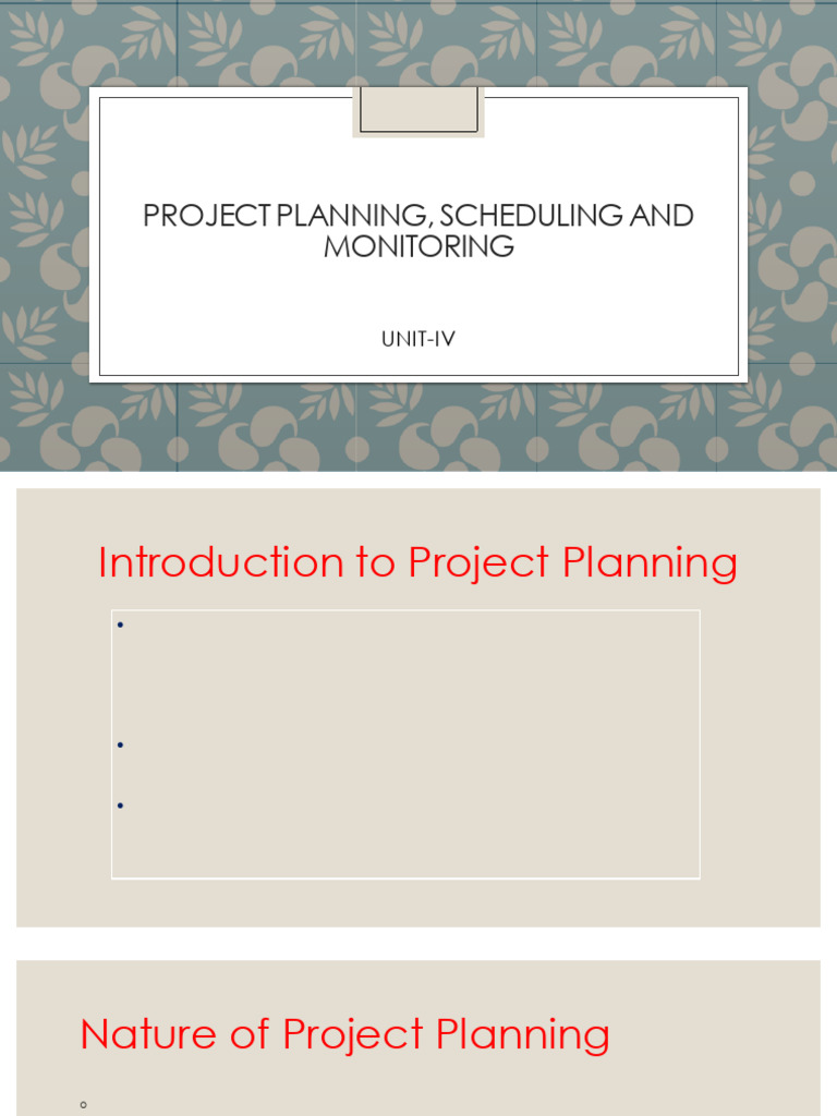 UNIT_4_PPSM | PDF | Planning | Policy