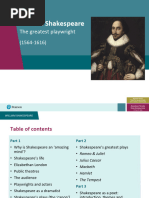 Introduction to William Shakespeare | PDF | William Shakespeare