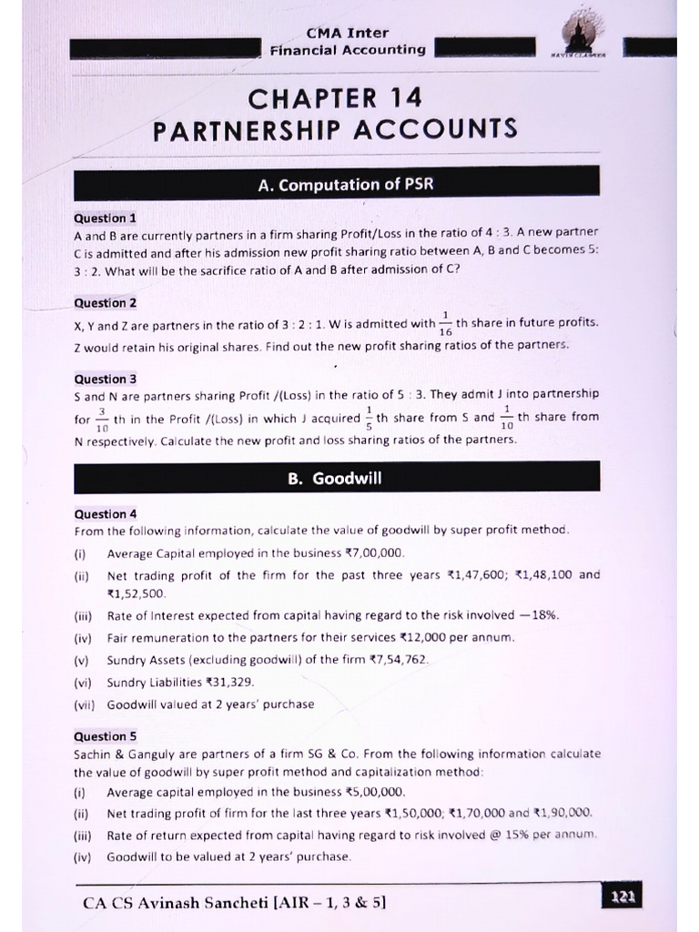 Partnership CMA Inter | PDF