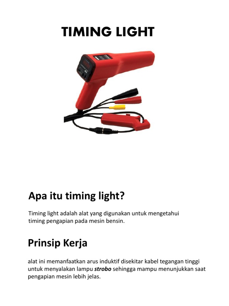 Timing Light
