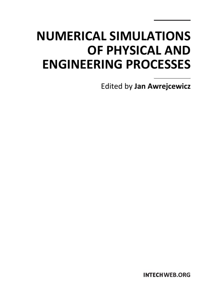 Numerical Simulations of Physical and Engineering Processes | PDF ...