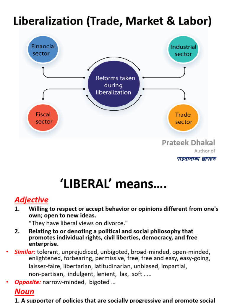 SO 3.2.7 Liberalization in Trade, Market & Labor - Copy | PDF | Free ...