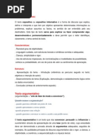 Características dos Textos Multiuso | PDF | Discurso | Informação