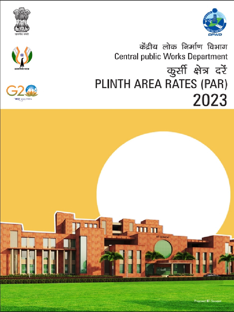 CPWD Plinth Rate | PDF