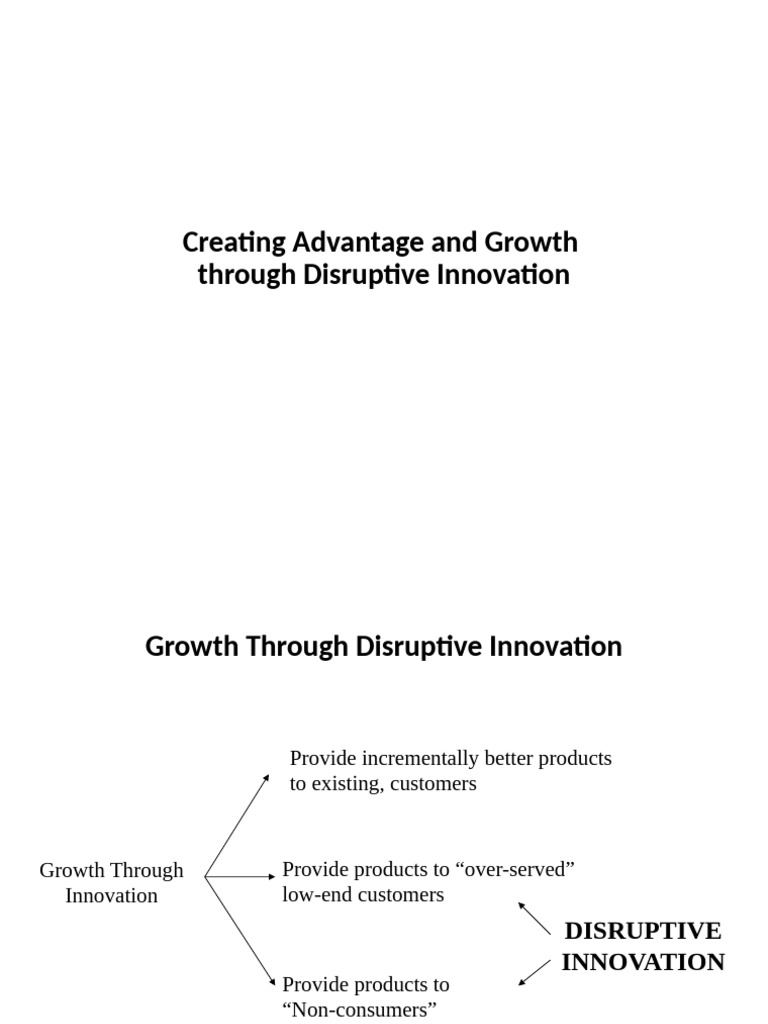 Strategy and Innovation - March2022 | PDF | Innovation | Disruptive ...