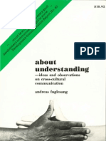 About Understanding - Ideas and Observations On Cross-Cultural Communication