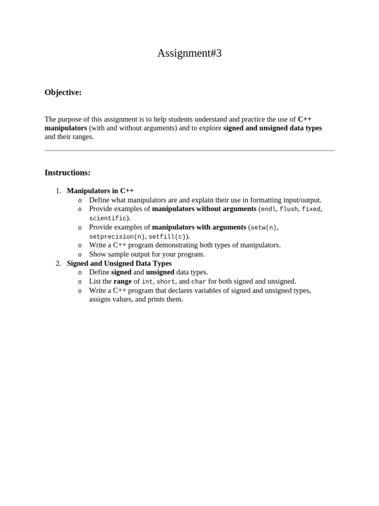 Assignment 3 (1) | PDF