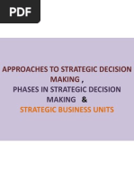 Download Approaches to Strategic Decision Making  Phases In by Shamseena Ebrahimkutty SN97086704 doc pdf