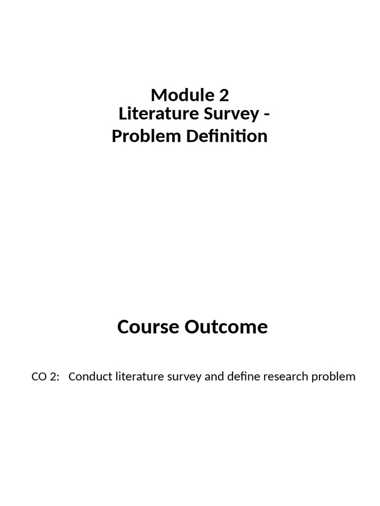 MODULE-2 | PDF | Science | Methodology