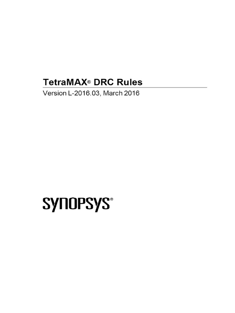 TetraMax DRC Rules | PDF