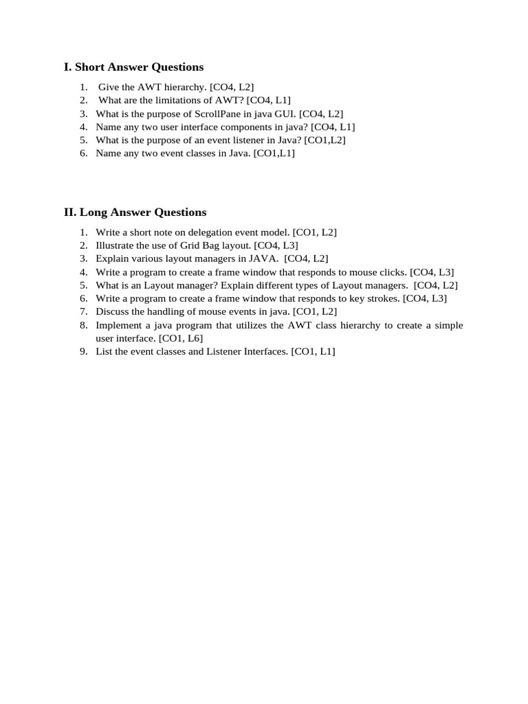 unit-4 | PDF | Graphical User Interfaces | Button (Computing)