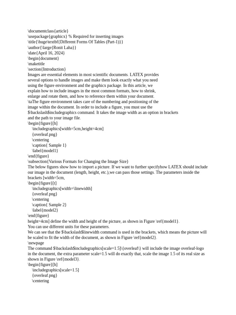 Different Forms of Figures (Part-1) | PDF