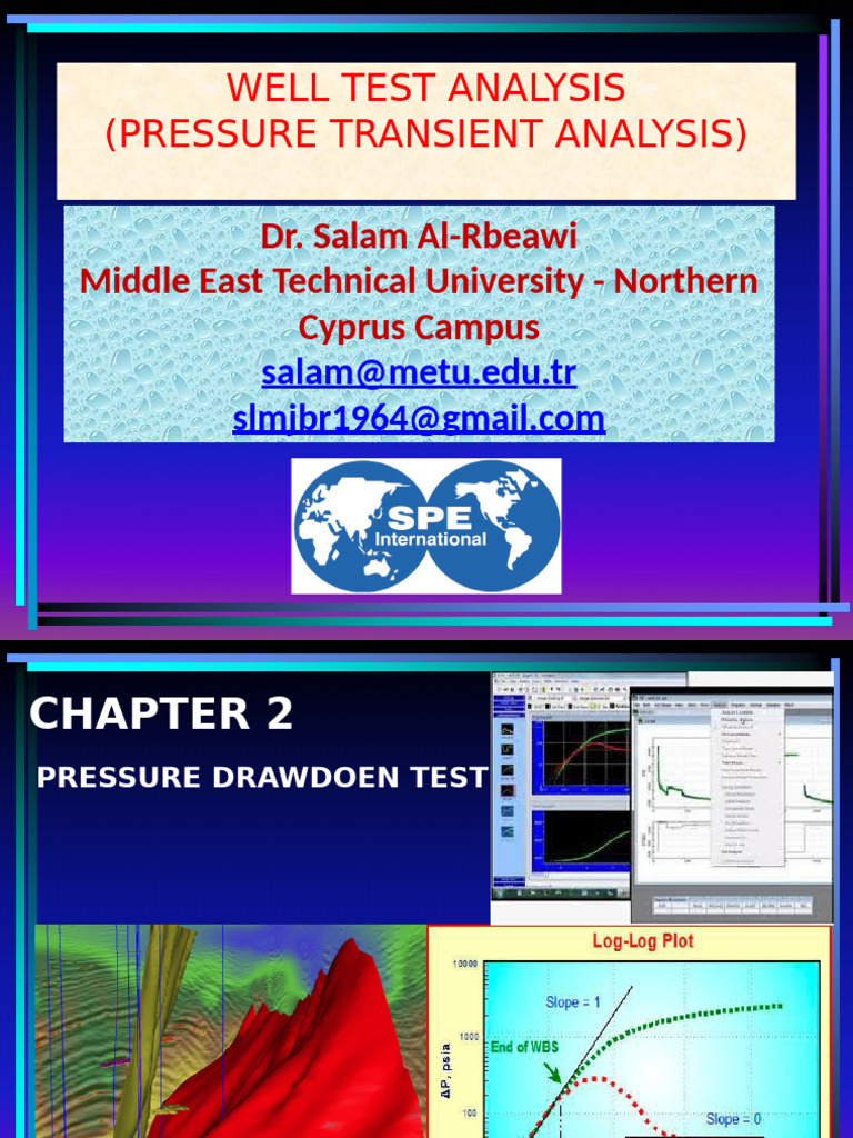 Pressure Drawdown Test Analysis | PDF | Petroleum Reservoir | Pressure