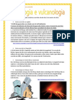 Sismos e atividade vulcânica ocorridos desde dia 2 de Janeiro de 2011