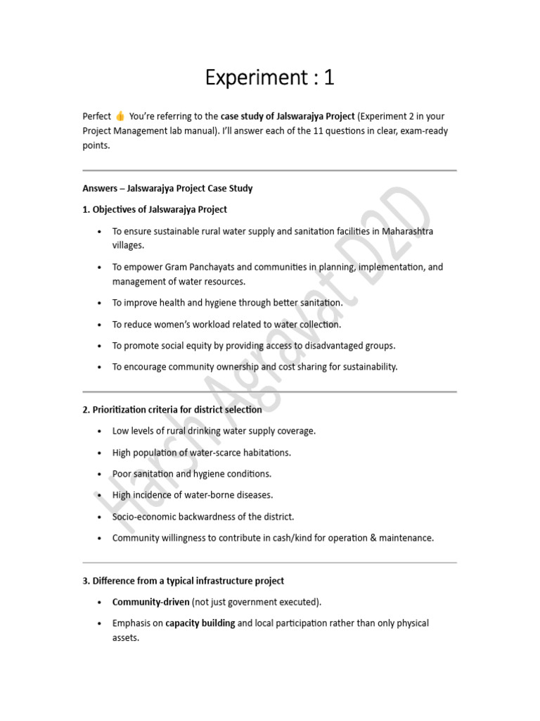 PM Lab Manual Solution | PDF | Net Present Value | Audit