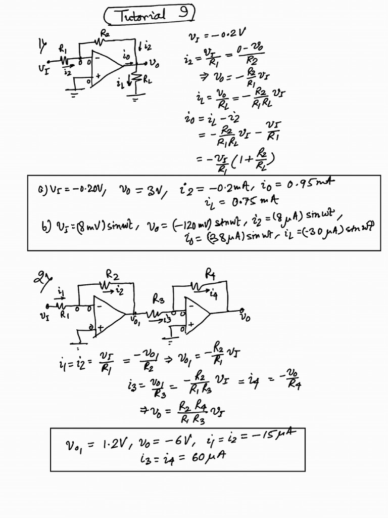 Tut 9 Sol | PDF