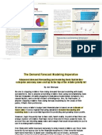 Demand Forecast Modeling: Custom Research