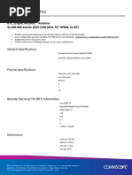 FFVV-65C-R2 Product Specifications (Comprehensive) | PDF | Antenna ...