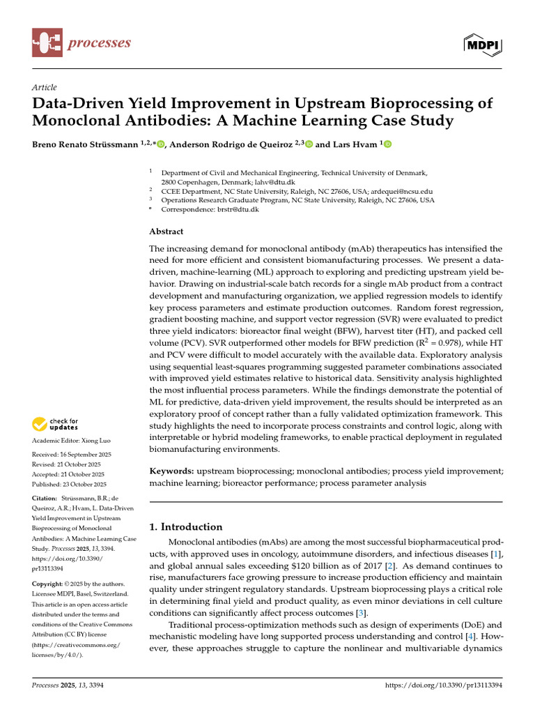 Strüssman 2025 - Data Driven A Machine Learning Case Study | PDF ...