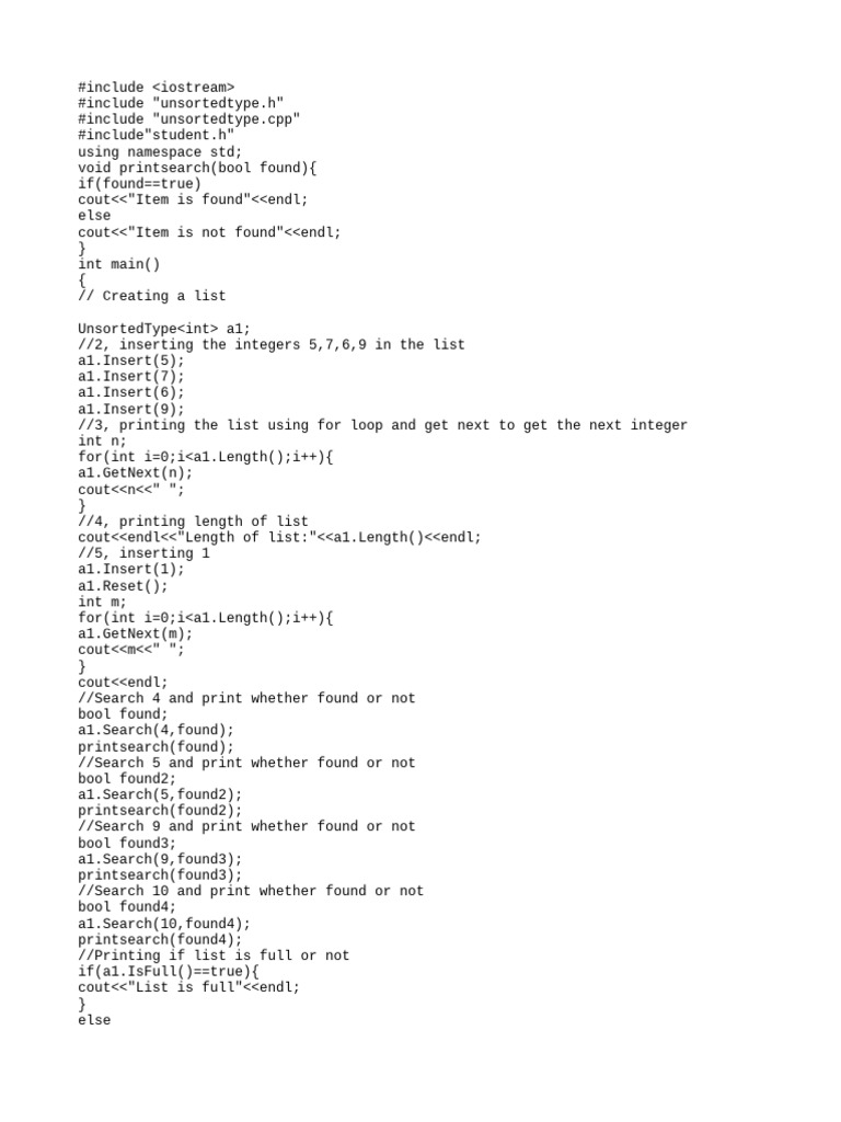 #Include Iostream | PDF