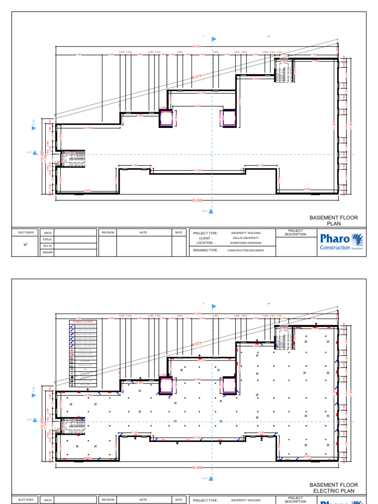 Detailing Plan of The Main Campus Construction | PDF