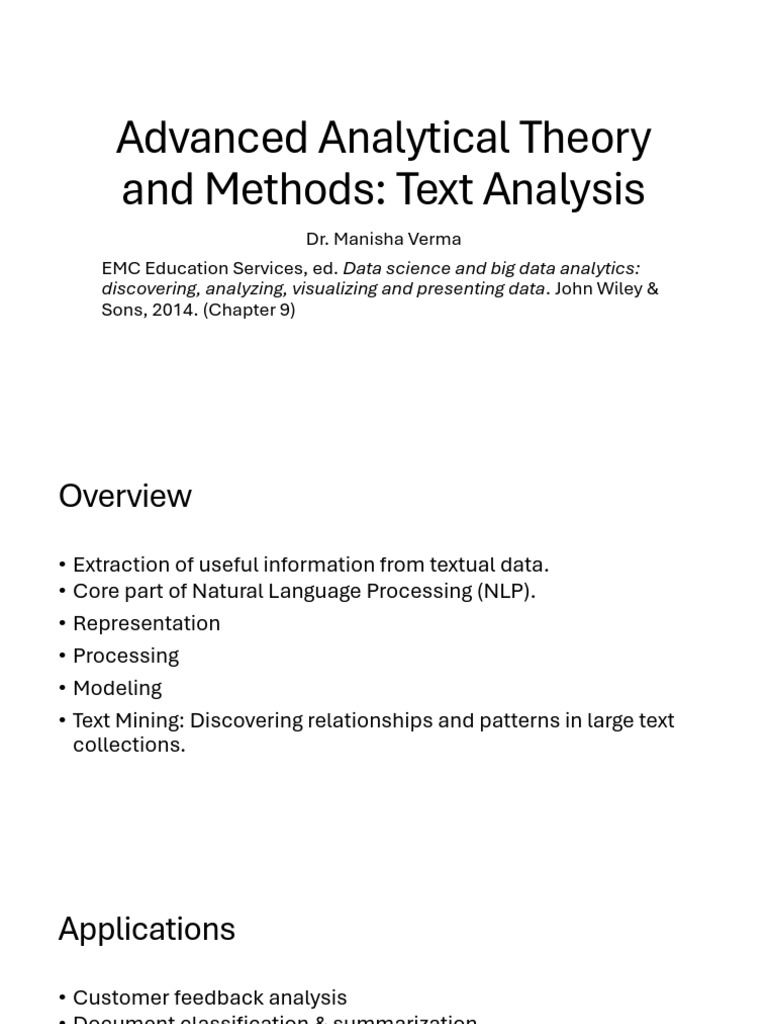 Data Analytics Text Mining | PDF | World Wide Web | Internet & Web