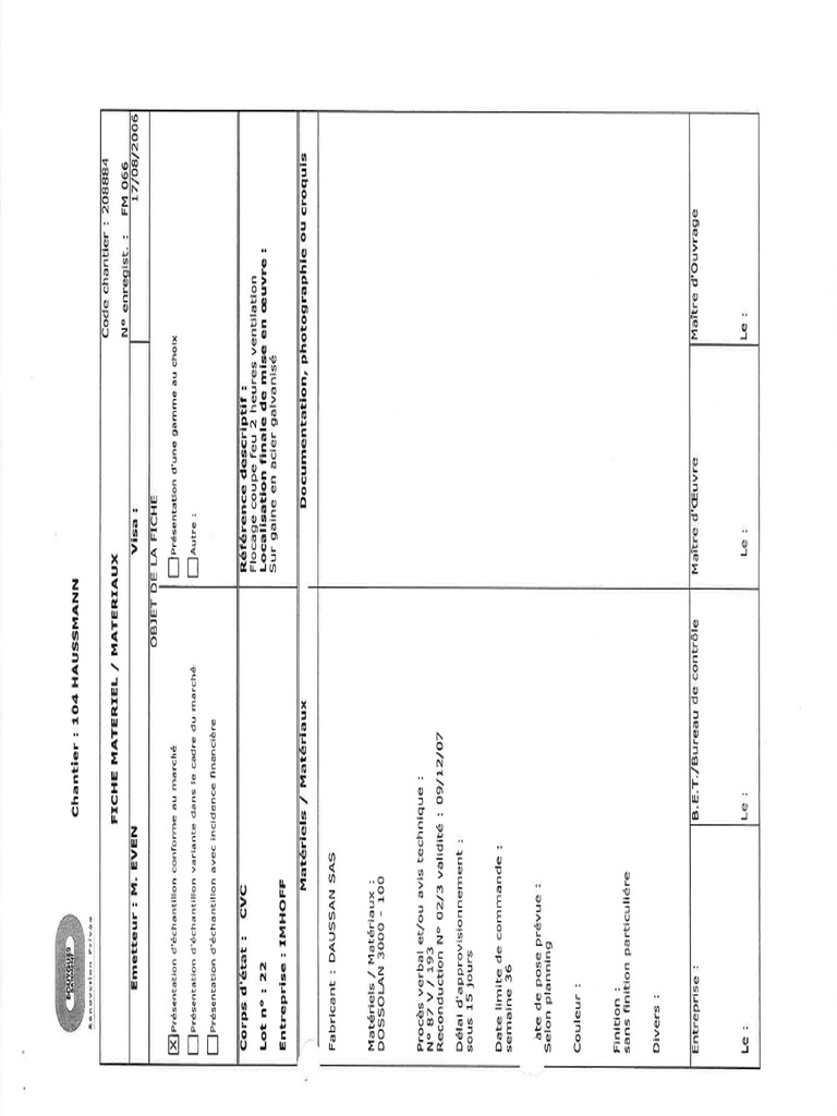 Hsa - Ft Flocage Doe Existant 2007 | PDF