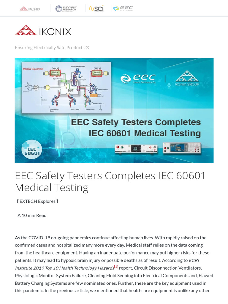EECSAF~1 | PDF | Electric Current | Medical Device