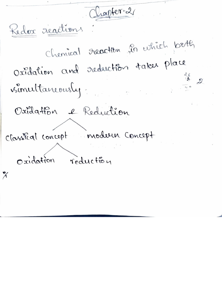 Understanding Oxidation and Reduction Reactions | PDF | Chemistry | Redox