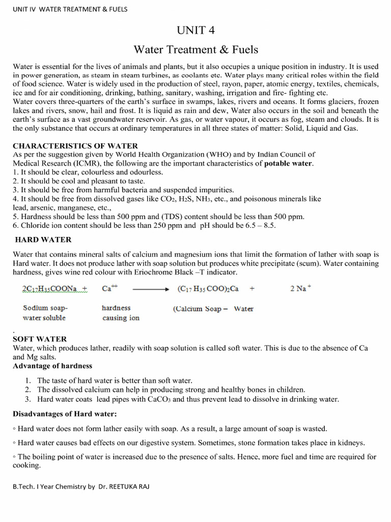 UNIT 4 Engg Chemistry IPEC | PDF