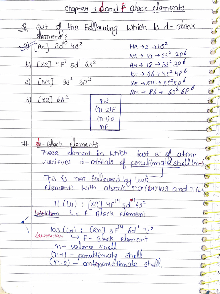 d&f block (1) | PDF