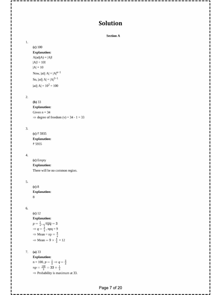 Sample Paper 2 | PDF