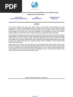 Download VPN - Windows Server 2008 r2 - Load Balancing by Iman Prasetyo SN97093625 doc pdf