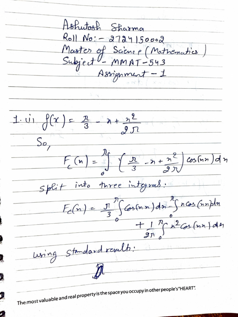 Mmat 543 | PDF