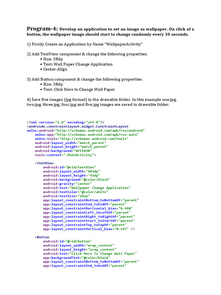 prg 4 | PDF | Software | System Software