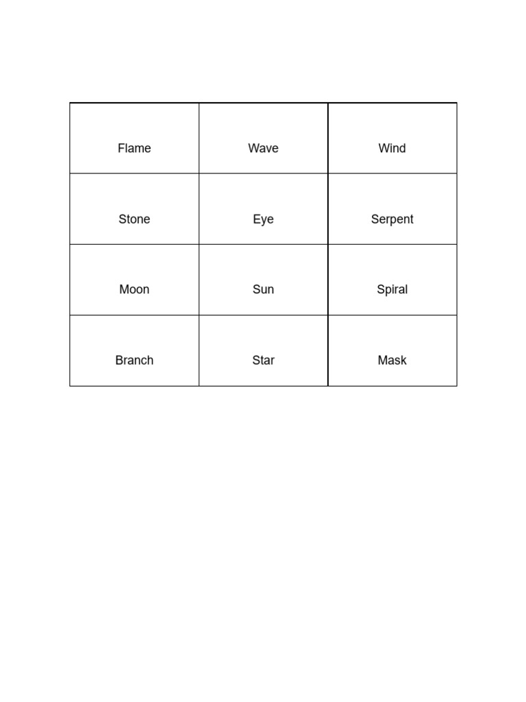 Elemental Riddles and Oracle Puzzles | PDF
